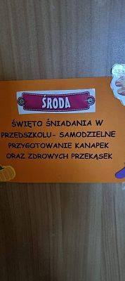 ŚWIĘTO  ŚNIADANIA