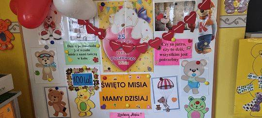 URODZINY  PLUSZOWEGO  MISIA