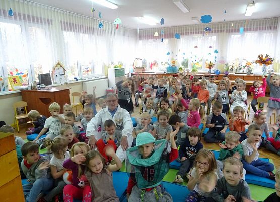 WIZYTA  PSZCZELARZA grafika