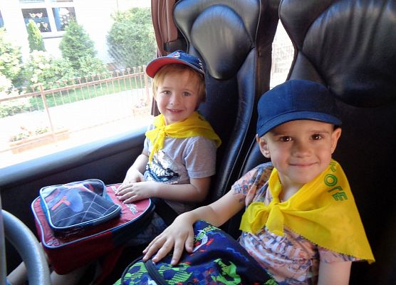 MALUSZKI NA WYCIECZCE SEA PARK W SARBSKU grafika