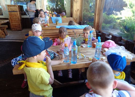 MALUSZKI NA WYCIECZCE SEA PARK W SARBSKU grafika