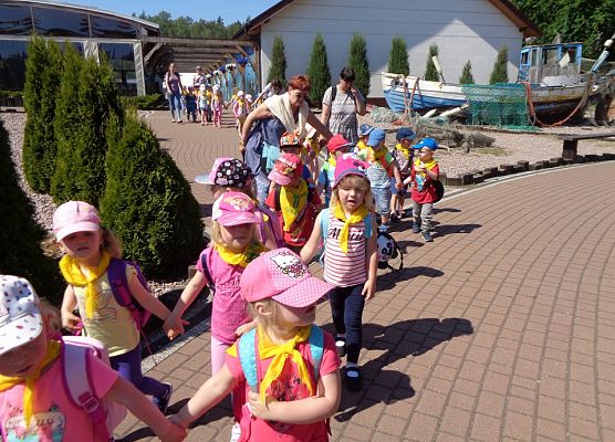 MALUSZKI NA WYCIECZCE SEA PARK W SARBSKU grafika