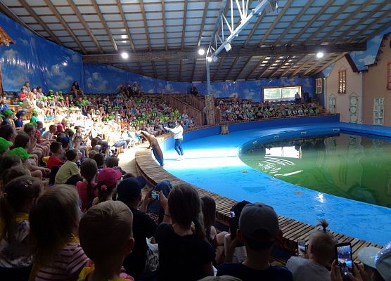 MALUSZKI NA WYCIECZCE SEA PARK W SARBSKU grafika