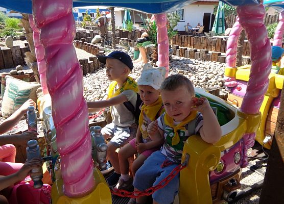 MALUSZKI NA WYCIECZCE SEA PARK W SARBSKU grafika