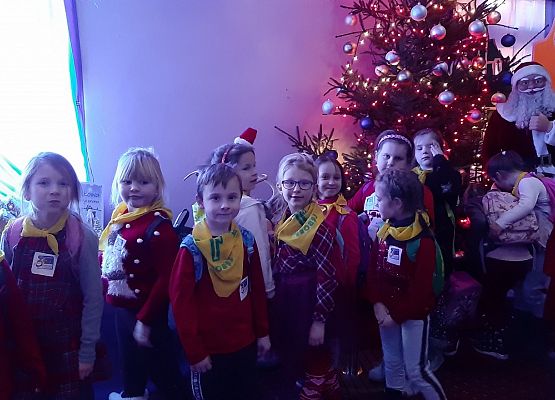 MISIAKI I ŻABKI NA WYCIECZCE W DRZEWINIE grafika