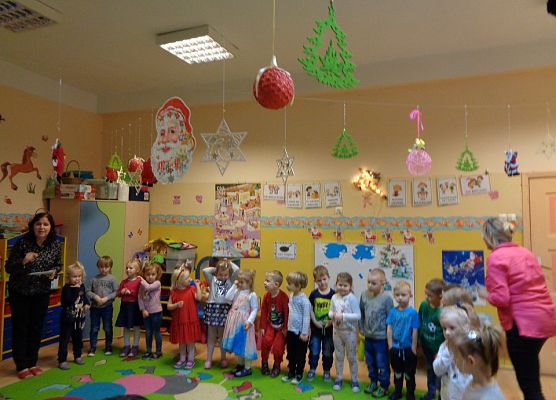 ŚWIĄTECZNE WARSZTATY PLASTYCZNE U MOTYLKÓW grafika