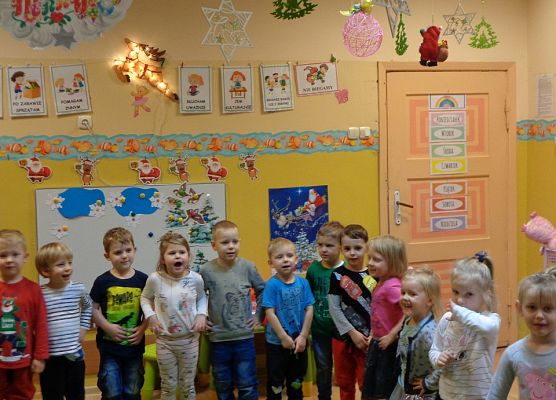 ŚWIĄTECZNE WARSZTATY PLASTYCZNE U MOTYLKÓW grafika