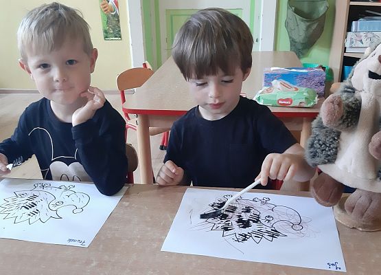 MALUCHY - DZIELNE  ZUCHY  grafika