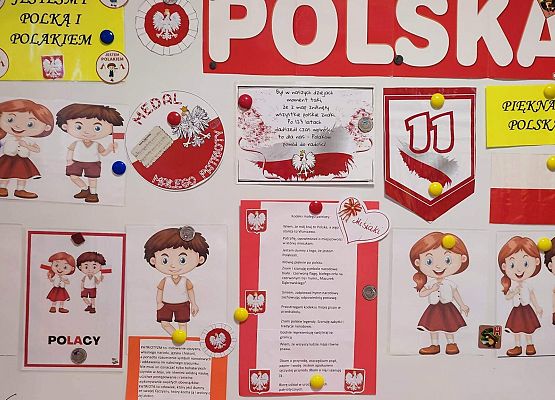 DZIEŃ  W  STROJACH  BIAŁO - CZERWONYCH grafika