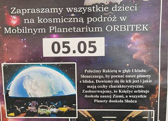 MOBILNE PLANETARIUM ORBITEK grafika