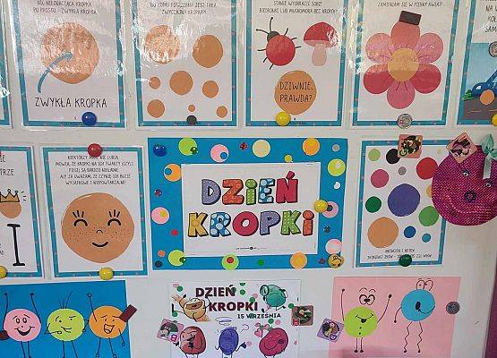 DZIEŃ  KROPKI  W  PRZEDSZKOLU grafika