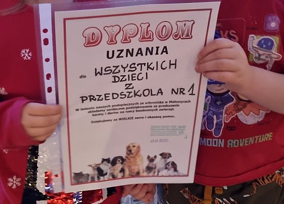 ZAKOŃCZENIE  AKCJI  ,,I TY MOŻESZ ZOSTAĆ  ŚWIĘTYM  MIKOŁAJEM '' grafika