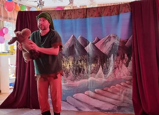 SPEKTAKL ,, OPOWIEŚCI  Z  LAPONII '' grafika