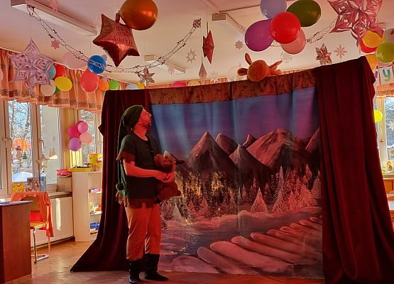 SPEKTAKL ,, OPOWIEŚCI  Z  LAPONII '' grafika