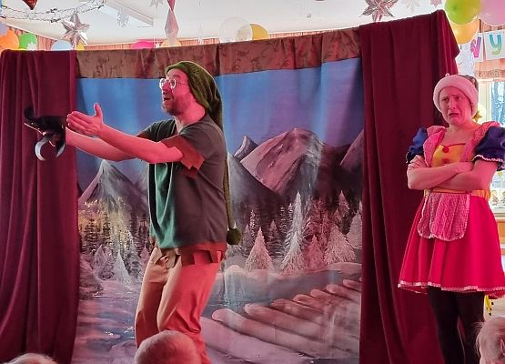 SPEKTAKL ,, OPOWIEŚCI  Z  LAPONII '' grafika