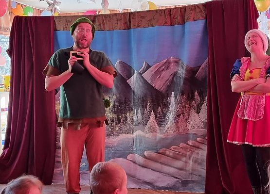 SPEKTAKL ,, OPOWIEŚCI  Z  LAPONII '' grafika