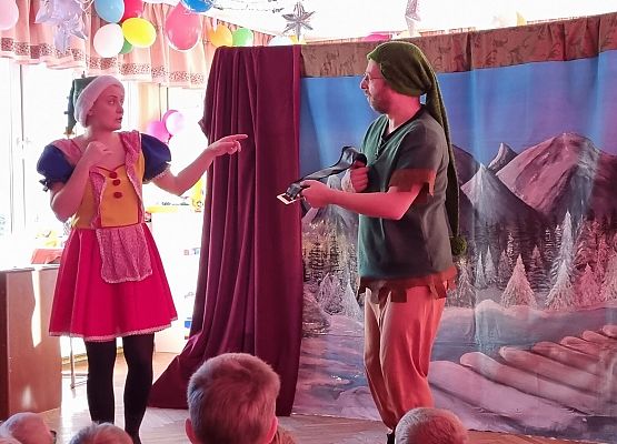 SPEKTAKL ,, OPOWIEŚCI  Z  LAPONII '' grafika