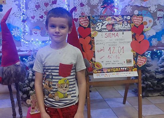 PRZEDSZKOLAKI  DLA  WIELKIEJ  ORKIESTRY  ŚWIĄTECZNEJ  POMOCY grafika