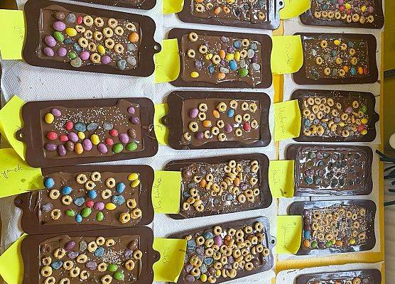 KREATYWNE ANIMACJE CZEKOLADOWE U  KOTKÓW grafika