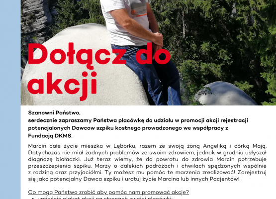 ZOSTAŃ DAWCĄ SZPIKU grafika