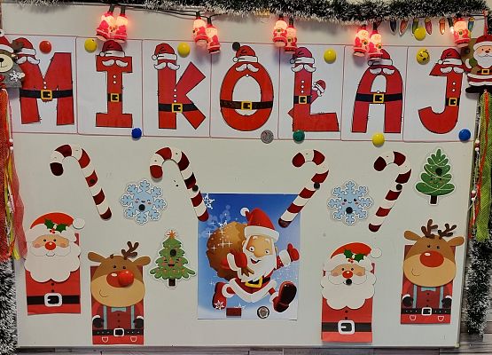 WESOŁE  MIKOŁAJKI  W  PRZEDSZKOLU grafika