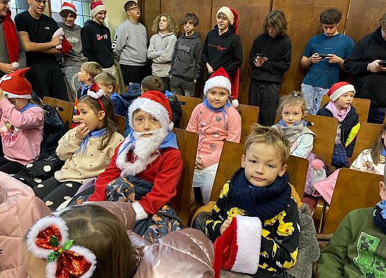 KONCERT  MIKOŁAJKOWY  W  ,, MECHANIKU '' grafika