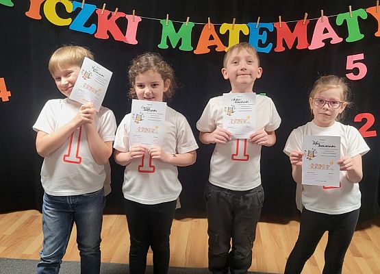 MIĘDZYPRZEDSZKOLNE  POTYCZKI  MATEMATYCZNE grafika