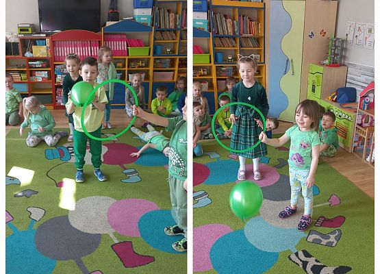 PRZEDSZKOLAKI WITAJĄ WIOSNĘ grafika