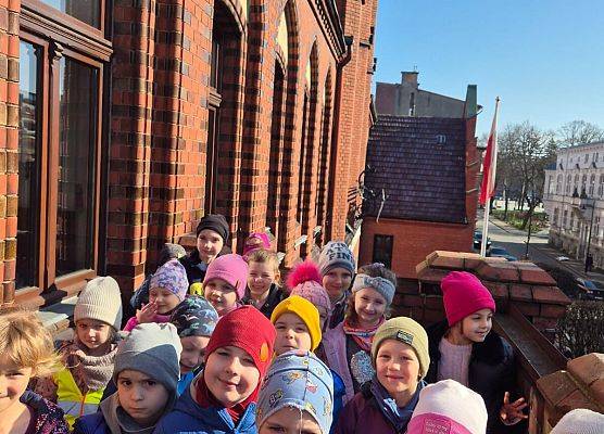 KOTKI  I  PSZCZÓŁKI  W  LĘBORSKIM  RATUSZU grafika