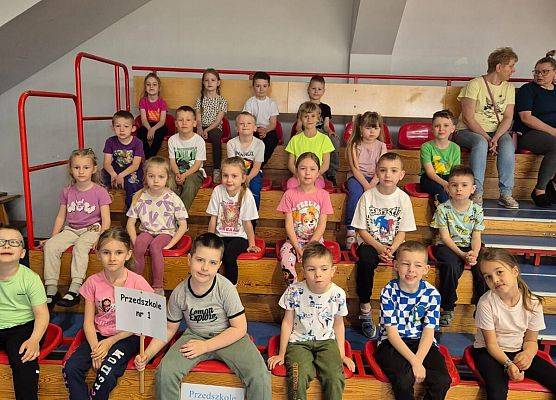 ZAWODY SPORTOWE W SZKOLE  PODSTAWOWEJ NR 7 W LĘBORKU grafika