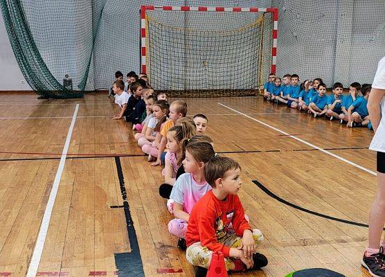 ZAWODY SPORTOWE W SZKOLE  PODSTAWOWEJ NR 7 W LĘBORKU grafika