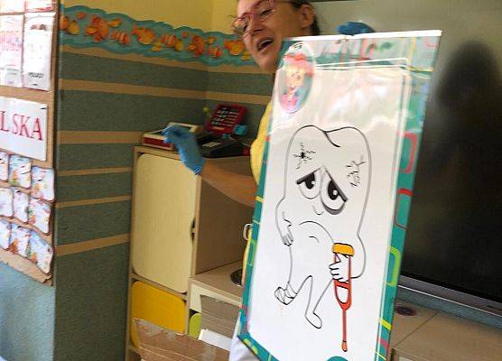 WIZYTA PANI STOMATOLOG grafika