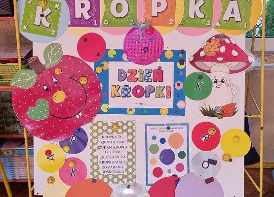 DZIEŃ KROPKI W PRZEDSZKOLU grafika