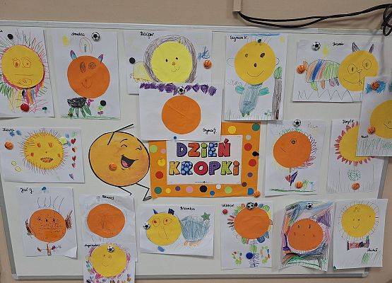DZIEŃ KROPKI W PRZEDSZKOLU grafika