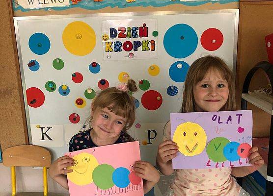 DZIEŃ KROPKI W PRZEDSZKOLU grafika