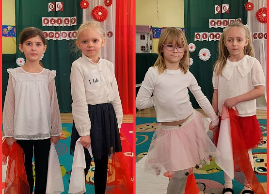 DZIEŃ  W  STROJACH  BIAŁO - CZERWONYCH grafika