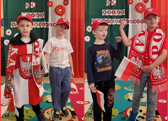 DZIEŃ  W  STROJACH  BIAŁO - CZERWONYCH grafika