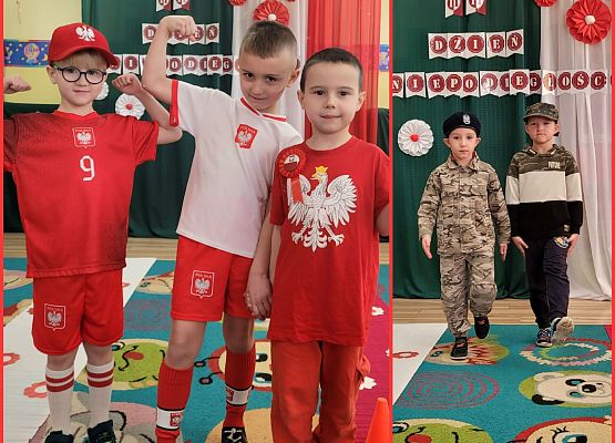 DZIEŃ  W  STROJACH  BIAŁO - CZERWONYCH grafika