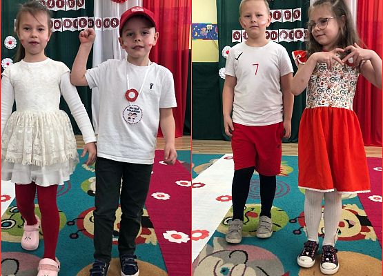 DZIEŃ  W  STROJACH  BIAŁO - CZERWONYCH grafika