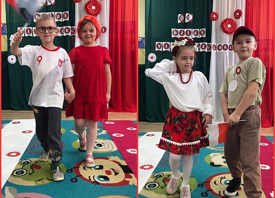 DZIEŃ  W  STROJACH  BIAŁO - CZERWONYCH grafika