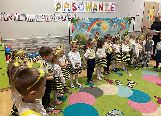 PASOWANIE NA PRZEDSZKOLAKA W GRUPIE PSZCZÓŁEK grafika