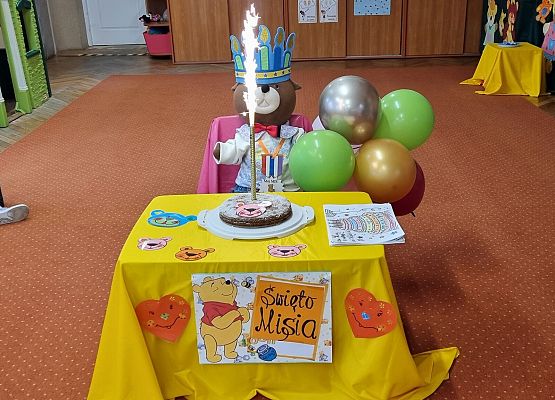 URODZINY  PLUSZOWEGO  MISIA grafika