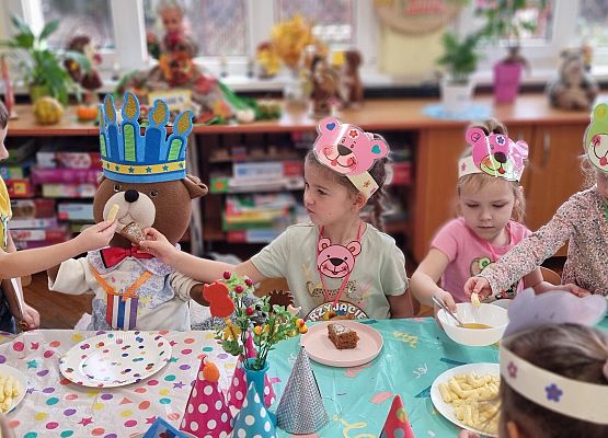 URODZINY  PLUSZOWEGO  MISIA grafika