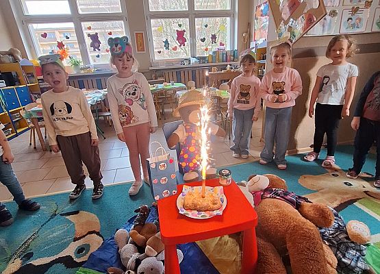 URODZINY  PLUSZOWEGO  MISIA grafika