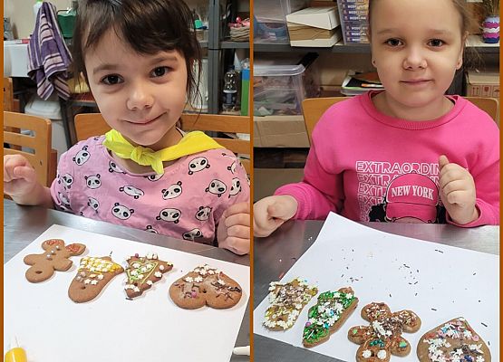 PINGWINKI I MOTYLKI NA WARSZTATACH ZDOBIENIA PIERNIKÓW grafika