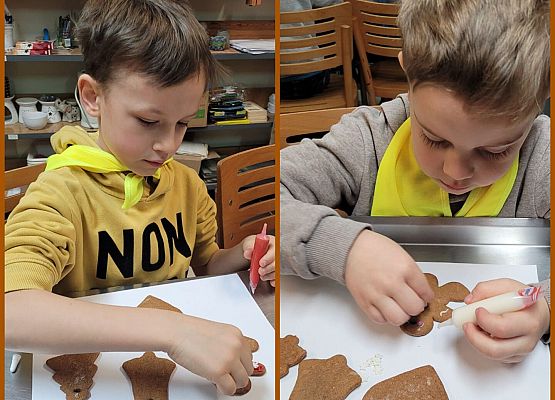 PINGWINKI I MOTYLKI NA WARSZTATACH ZDOBIENIA PIERNIKÓW grafika