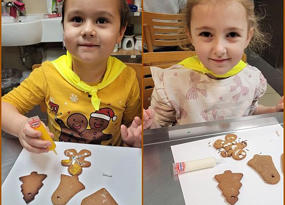 PINGWINKI I MOTYLKI NA WARSZTATACH ZDOBIENIA PIERNIKÓW grafika