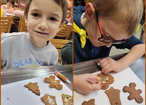 PINGWINKI I MOTYLKI NA WARSZTATACH ZDOBIENIA PIERNIKÓW grafika