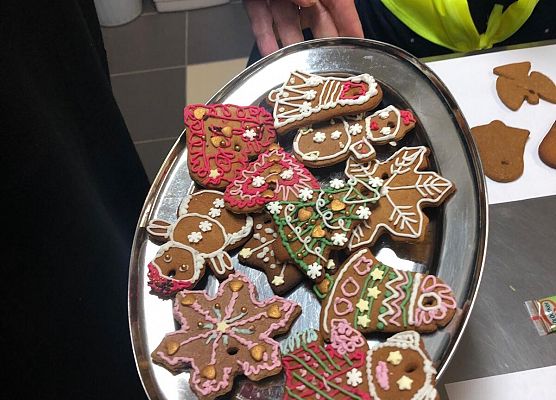 PINGWINKI I MOTYLKI NA WARSZTATACH ZDOBIENIA PIERNIKÓW grafika