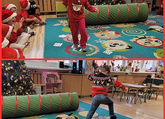 WESOŁE  MIKOŁAJKI  W  PRZEDSZKOLU grafika